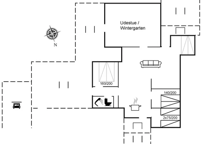 Gitt - 140m From The Sea By Interhome Feriehus Otterup